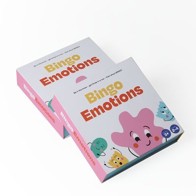 OEM Logo Magnetic Closure Gift Box CMYK Printing Paperboard Game Cards Packaging Boxes