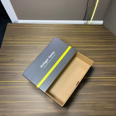 Recyclable Cardboard Drawer Box Coated Paper Gift Box With Ribbon For Perfume Packaging