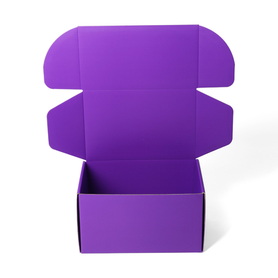 Custom Cardboard Shipping Boxes E Flute Eco-Friendly Durable Mailer Packaging Boxes For Wig
