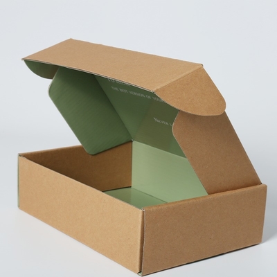 Buy Recyclable Corrugated Kraft Paper Boxes , Jewelry Packaging Kraft Box Free Design online manufacture