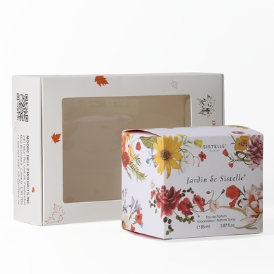 Buy PET Window Paper Packaging Box For Soap , Paperboard Gift Box Colourful Design online manufacture