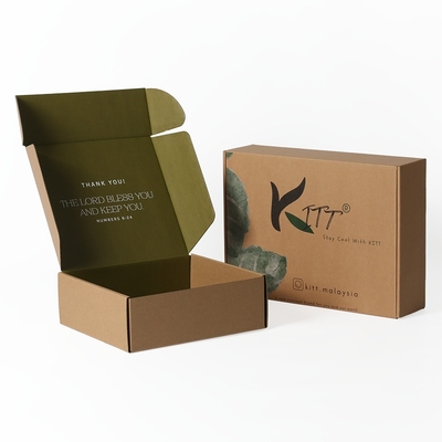 Buy Eco-Friendly Custom Logo Printed Biodegradable Kraft Paper Packaging Mailer Box online manufacture