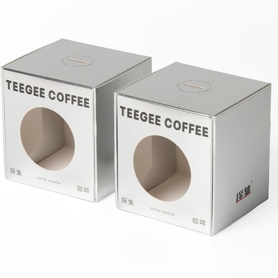 Buy Nail Polish Oil Custom Design Auto Parts Packaging Box with Cycle Window and Ivory Board online manufacture