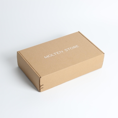 Buy Storage and Transportation White Ink Eco-Friendly Kraft Corrugated Zipper Paper Box online manufacture