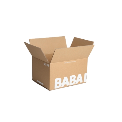 Buy Customized Kraft Corrugated Box Carton for Product Display Customer's Logo Branding online manufacture