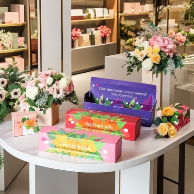 Buy Custom Paper Gift Box Double Side Print Art Coated Skin CareTuck End Paper Box For Steamer online manufacture
