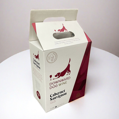 Buy White Card Board Tuck Mailer Boxes For Eyelash Packaging Custom Hot Stamping Logo online manufacture