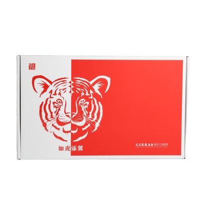Buy Custom Order Craft Corrugated Paper Mailer Boxes with Custom Logo UV Advantage and Sponge Liner for Wine Gift Packaging online manufacture