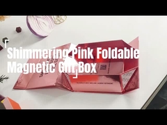 Custom Size Blue Magnetic Folding Box Paper Gift Packaging Box For Wine Bottle