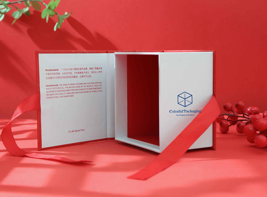 OEM Logo Small Cardboard Drawer Box Paper Jewelry Gift Packaging Sliding Box