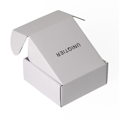 Biodegradable Cardboard Shipping Box Printed Self Sealing Mailer Box Custom Thickness