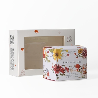 Industrial Cosmetic Plastics Liner Type Perfume Bottle with Window Box Packaging