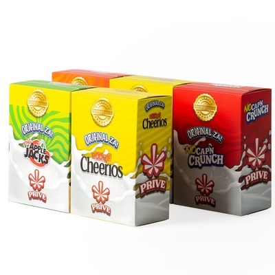 Square Custom Food Package Ivory Board Snack Boxes Custom Glossy Matte Lamination