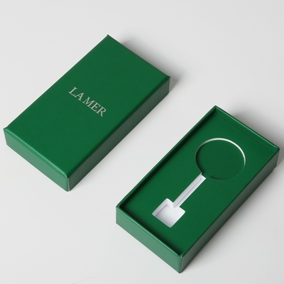 Sophisticated Square Grey Board Paper Luxury Box Packaging With Lid And Base Design