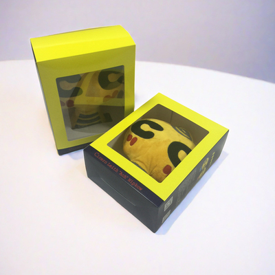 CMYK 4 Color Offset Printing Reverse Tuck Box With Window And Magnetic Flap Closure
