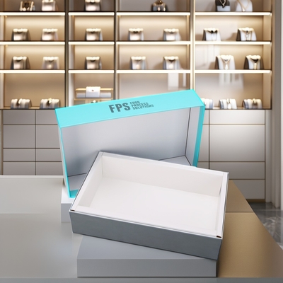 OEM Logo Rigid Custom Jewelry Gift Boxes Coated Paper Gift Packaging Box