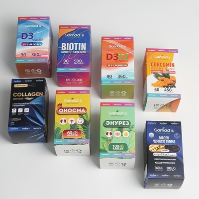 Custom Design Coated Paper Tuck End Boxes Single Side Printing For Perfume Packaging